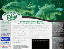 Tablet Screenshot of chattanoogafishingguides.com